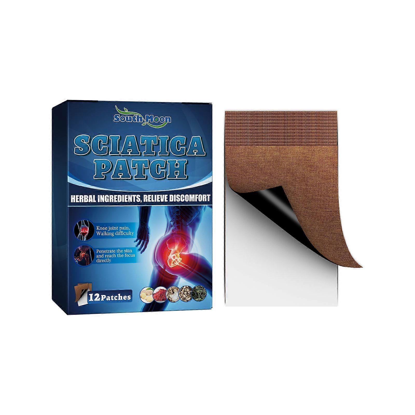 South Moon Sciatic Nerve Relief Patch Relieves Knee Joint Nerve Pain From Prolonged Sitting And Provides Soothing Care Patches