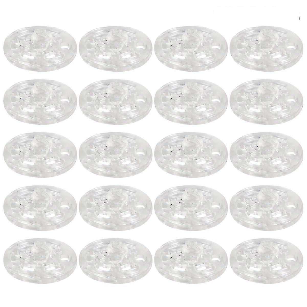 Transparent Plastic Button for Sewing Clothes T-Shirt Button 1000Pcs Set