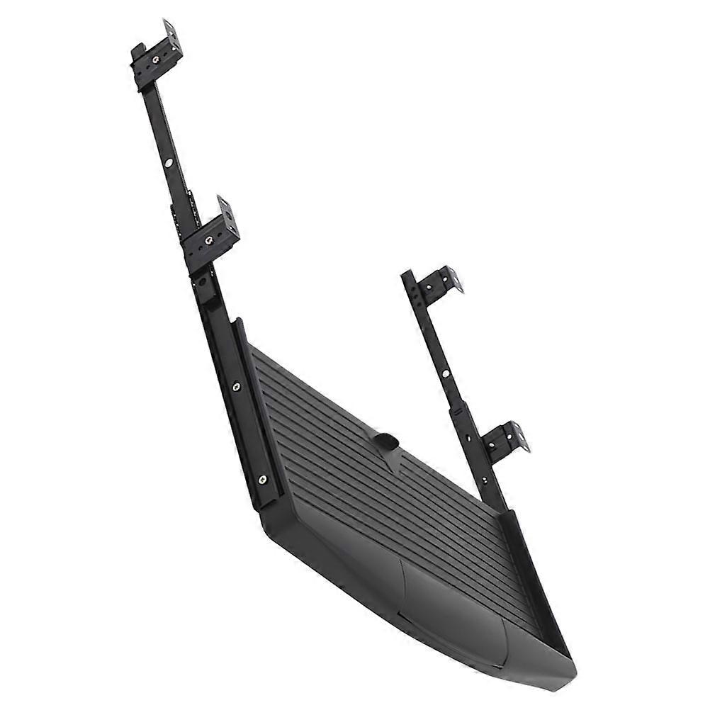 Slide-Out Under Desk Keyboard Tray with Storage Drawer