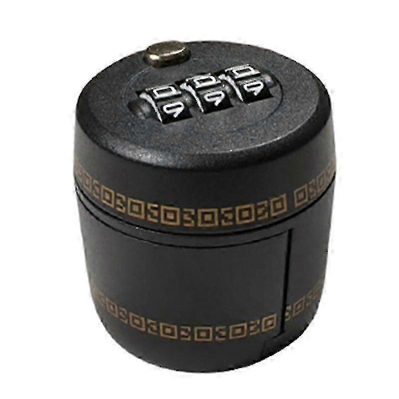 Bottle Code Lock Durable Environmental Protection PC Wine Bottle Cap Padlock for Bar z