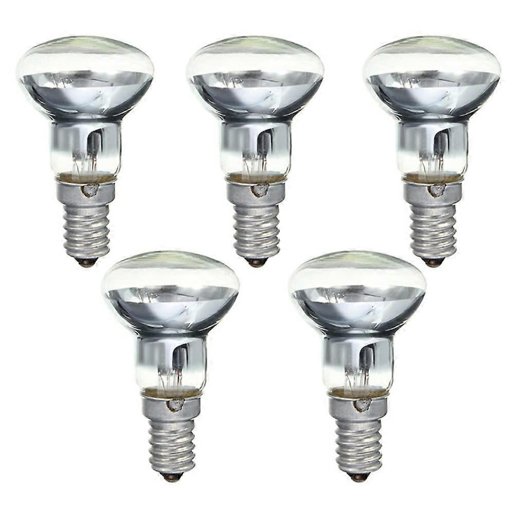 Replacement Bulb E14 R39 30W Clear Reflector Incandescent Spotlight Set of 5