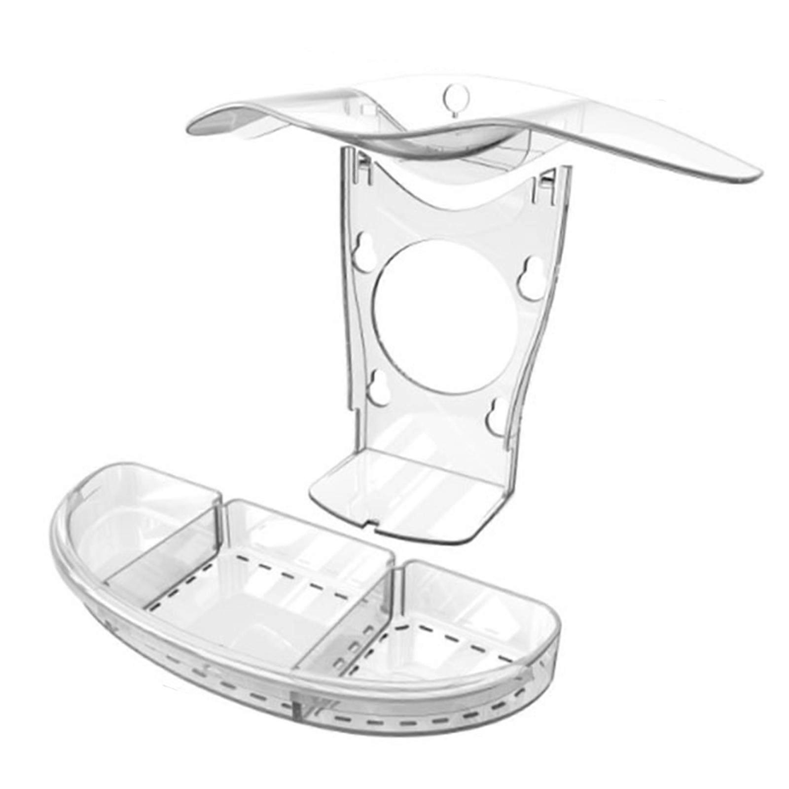 Vogelfutternapf, Futterbox, Käfigfutterspender für Papageien, mehrfarbig