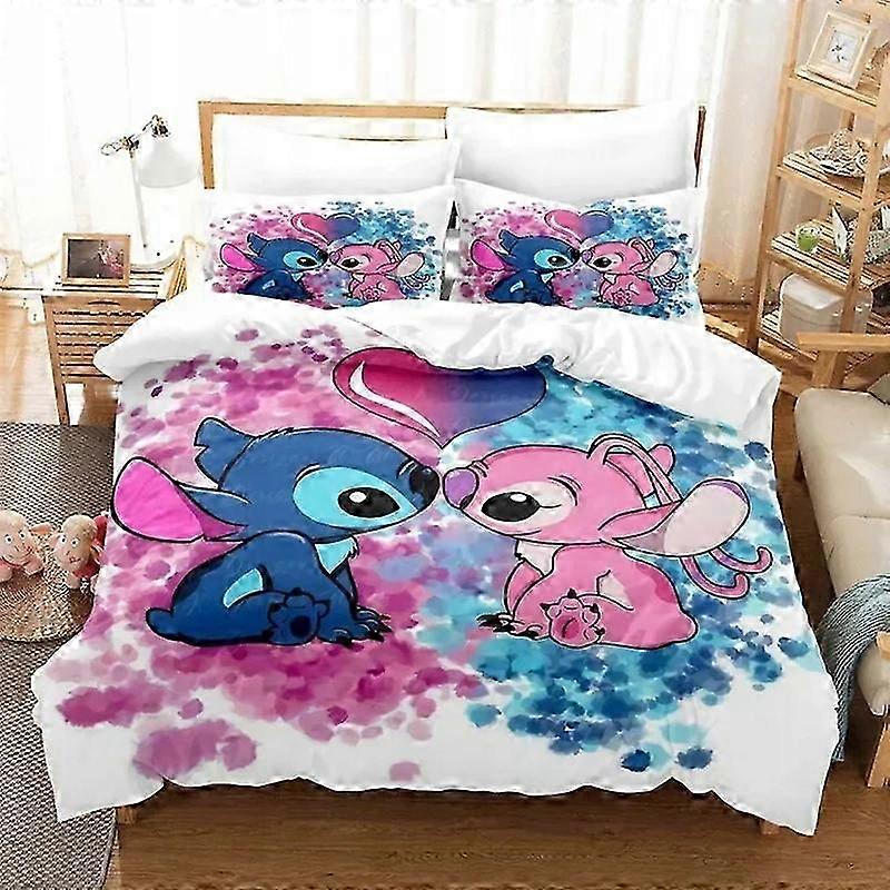 Stitch 3d Bedding Set Pillowcase 160x200