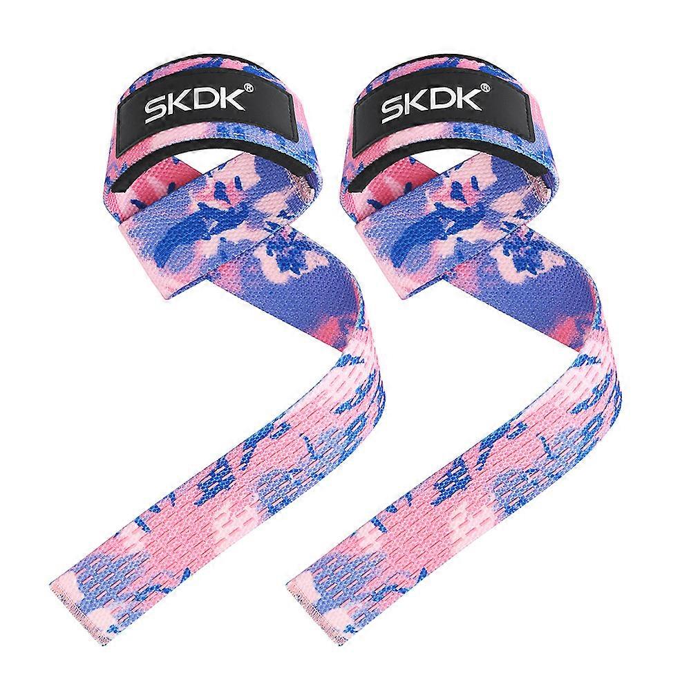 2Pcs Gewichtheben Handgelenk Straps Krafttraining Einstellbar Rutschfeste Gym Fitness Lifting Strap Handgelenkstütze Sport Grip Band