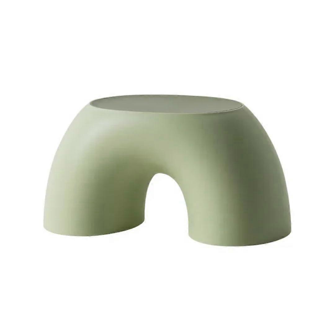 Rainbow Stool Small Circular Shoe Changing Stool For Home Use NonSlip Green Round Bench Durable Comfortable