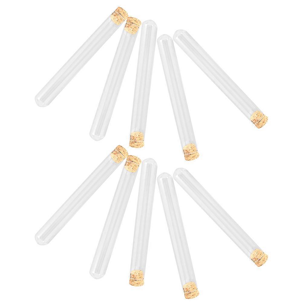 Heat Resistant Glass Test Tubes for Liquid Mixing with 30Pcs Quantity