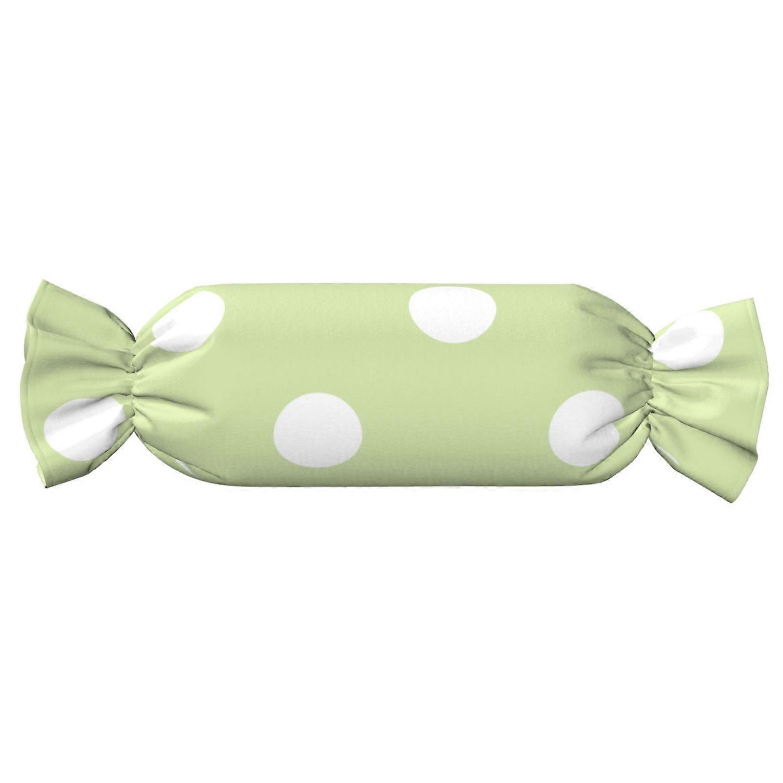 Charming Polka Dot Roll Pillow for Neck and Back Ease