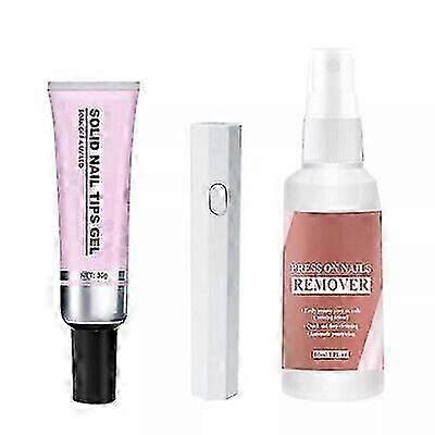 Verse aankomsten: Solid-state Manicure Sticker Gel, Draagbare Nagelgel, Handuitharding