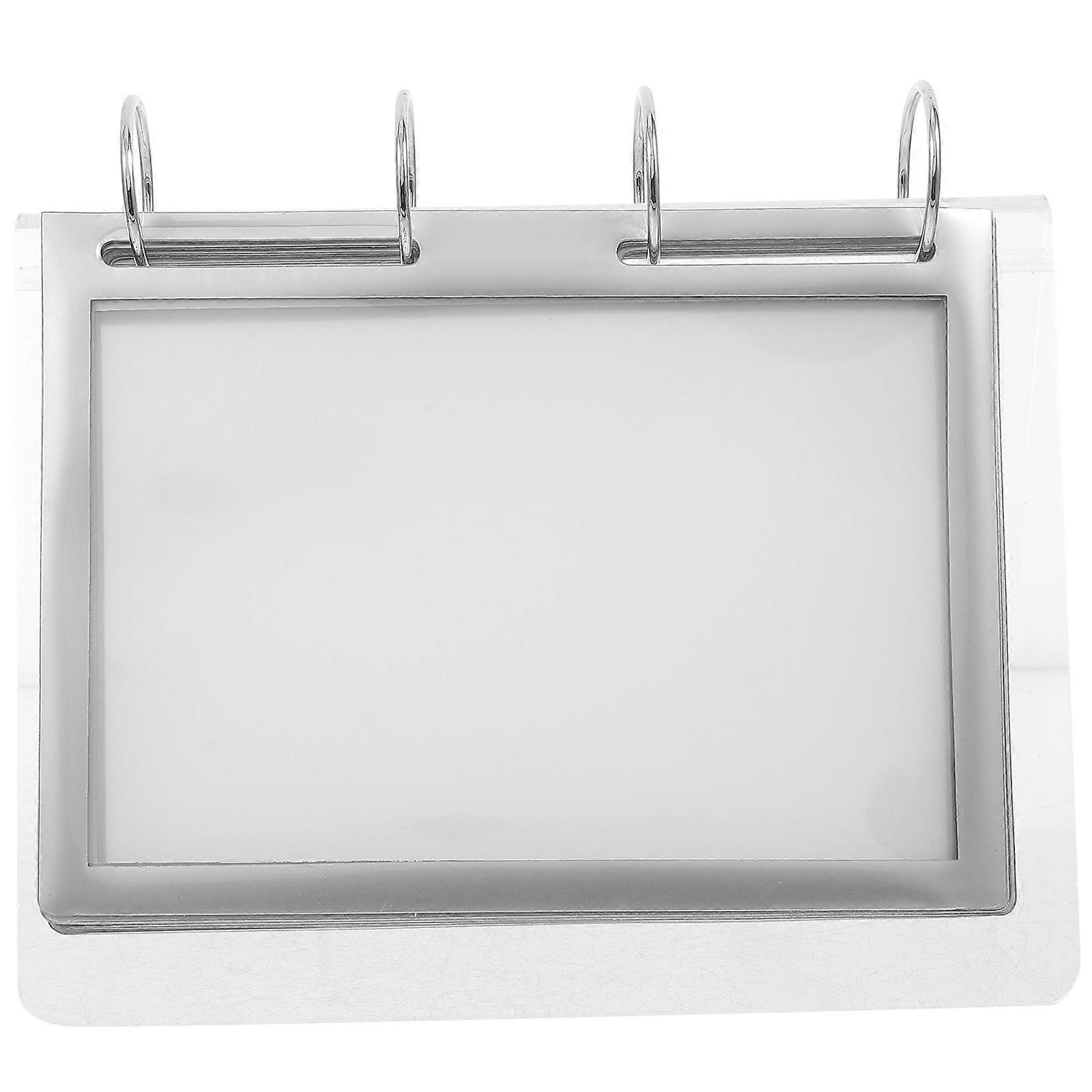 Clear Acrylic Menu Holder for Display Menu Stand for Table Use