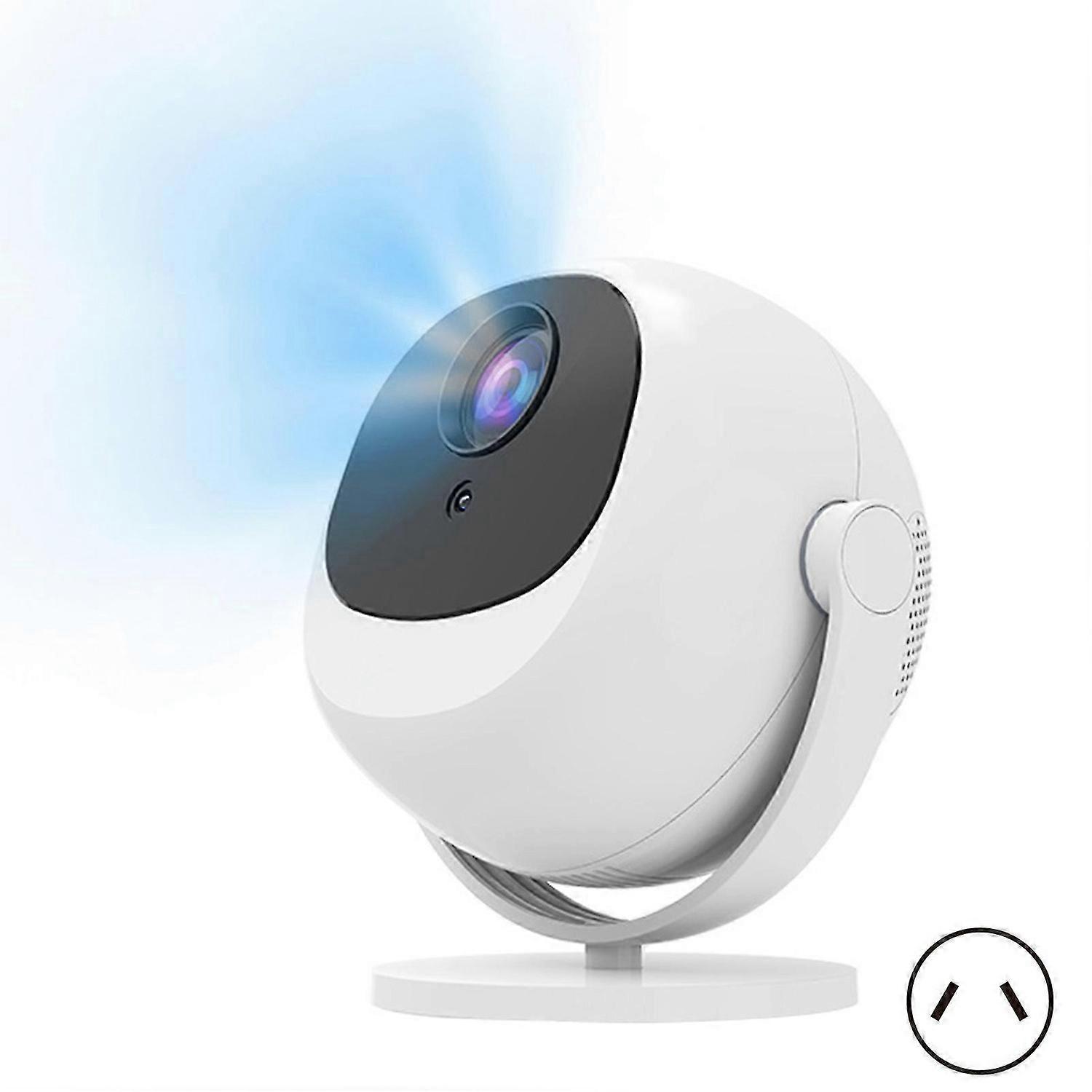 360 Degree Portable 4K Projector Smart Home Theater Projector with Android 11, Multi-Device Connectivity, and Remote Control