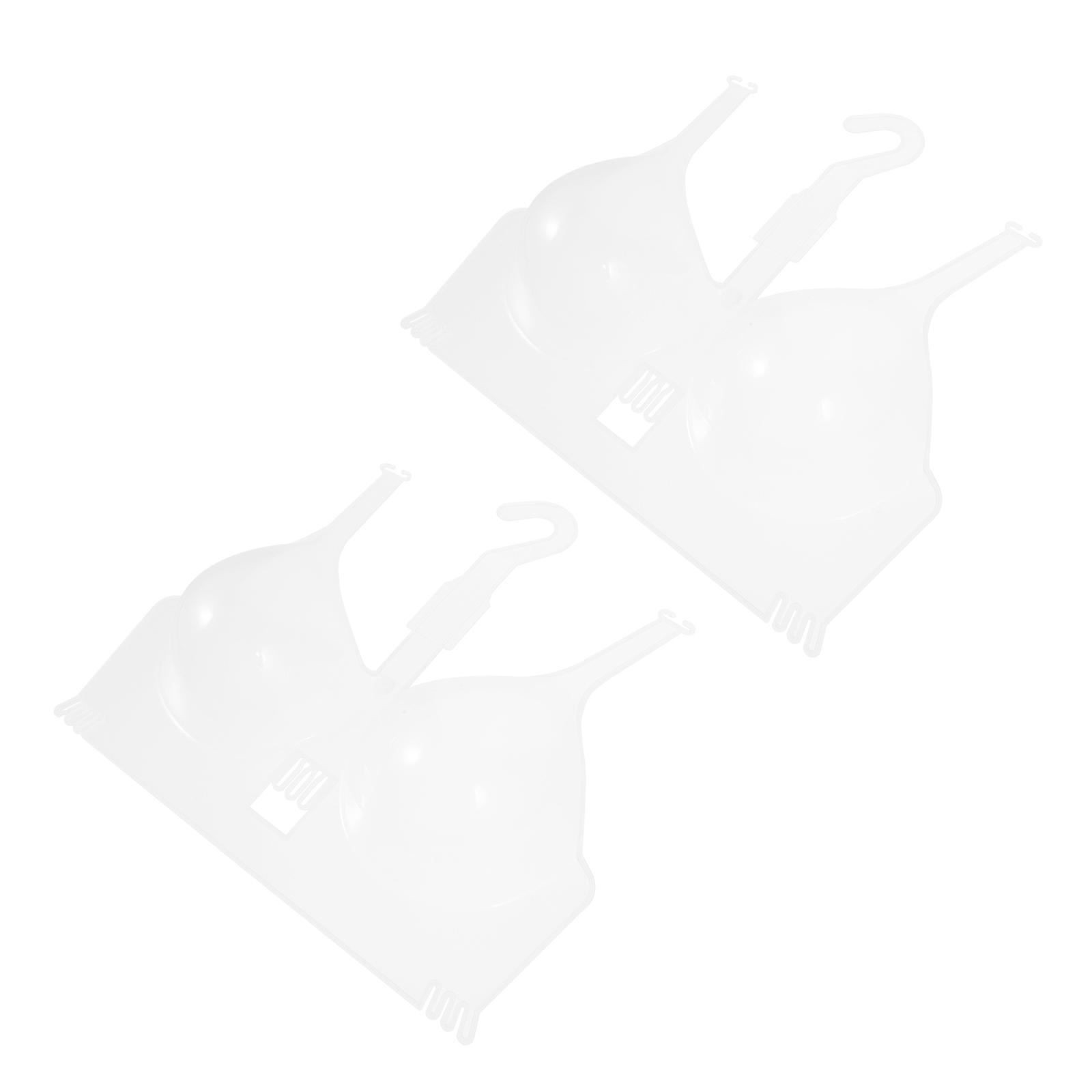 Underwear Mannequin for Clothes Store Display 10Pcs Plastic with Hanger