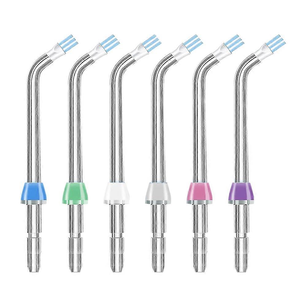 Flosser Replacement Tips for ,Plaque Seeker Replacement Tips Compatible for Water 6 Pack