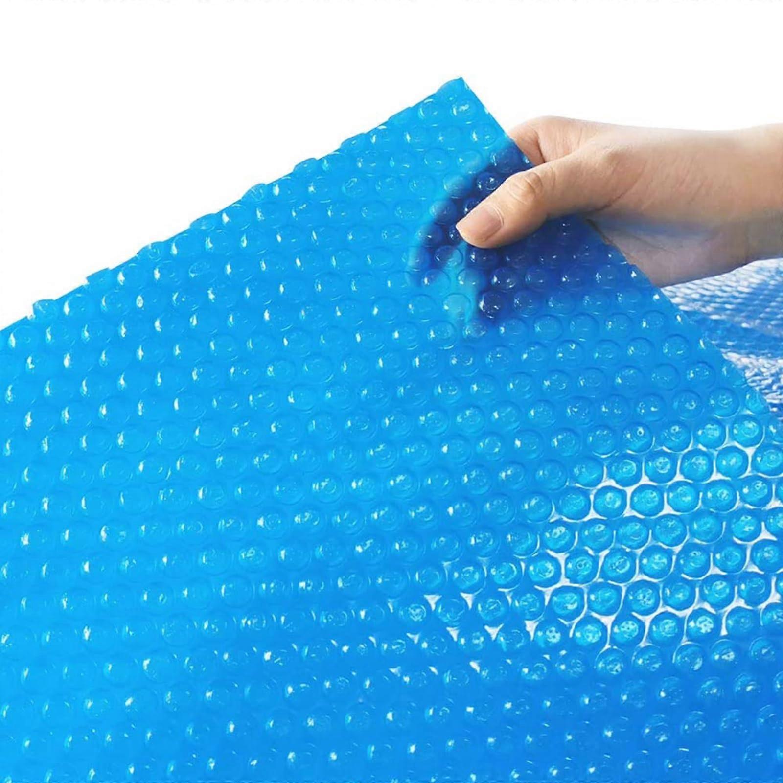 Swimming Pool Solar Cover with Heat Retention and UV Protection for Above Ground or Inground Pools 2.5m x 5m Blue