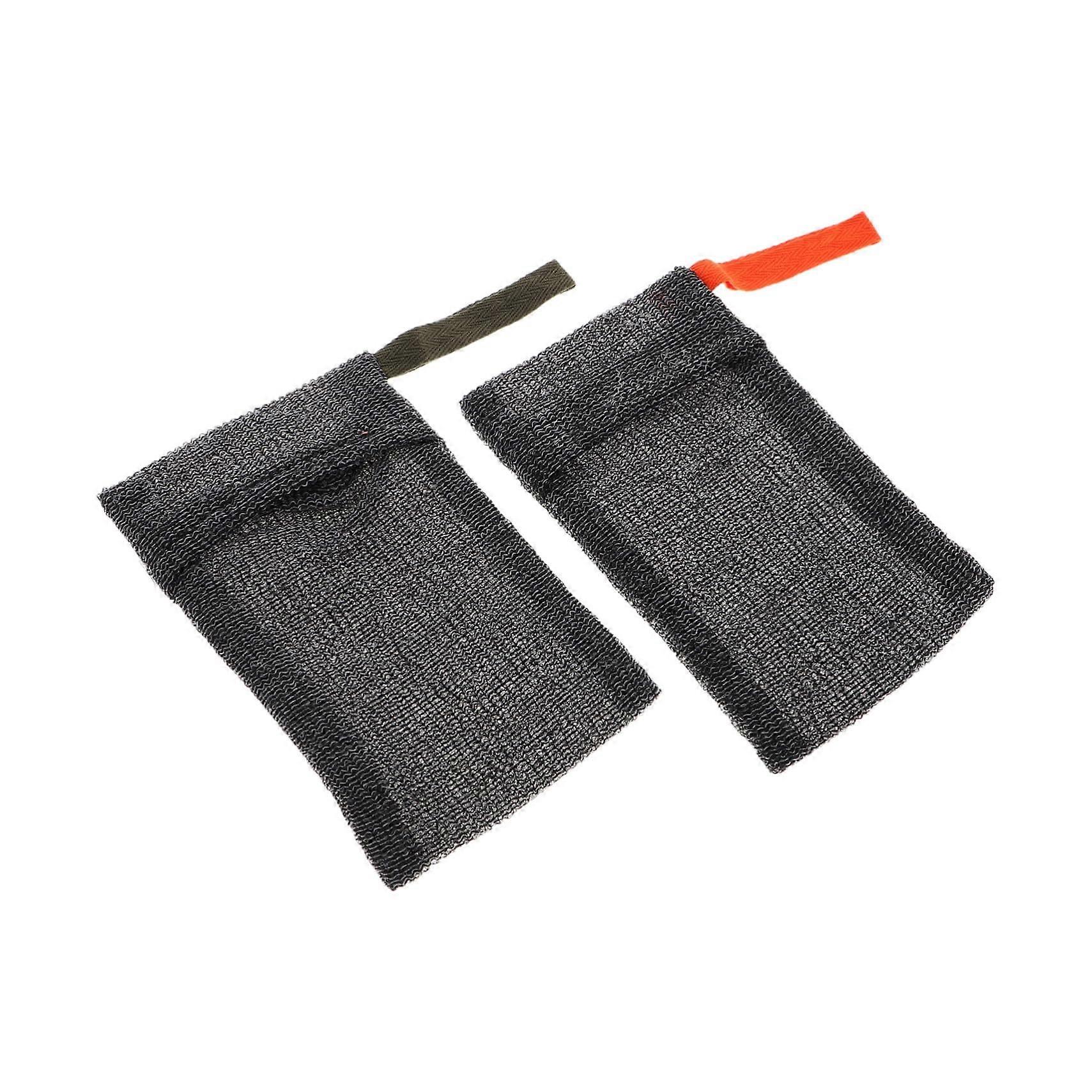 2pcs Soap Foaming Net Mesh Saver Bag for Rich Foam and Gentle Exfoliation Bath and Laundry