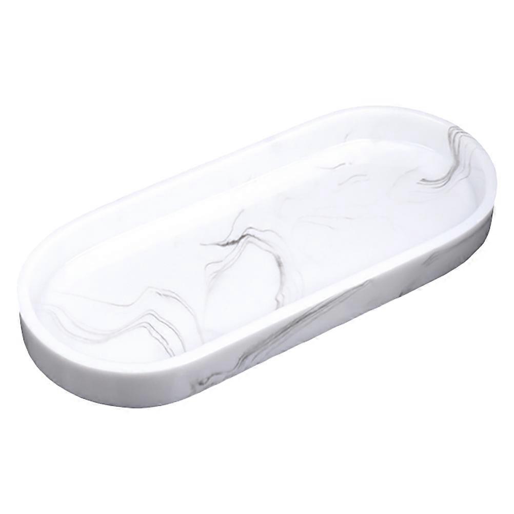Storage Tray Marble Bathroom Tray for Home 3Pcs Practical Use