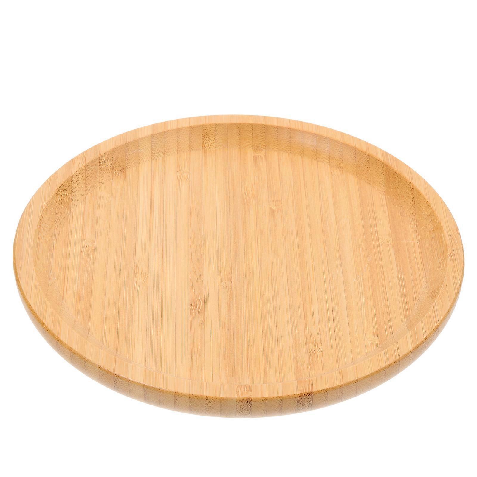 Tray Snack Plate for Serving Light Brown Design