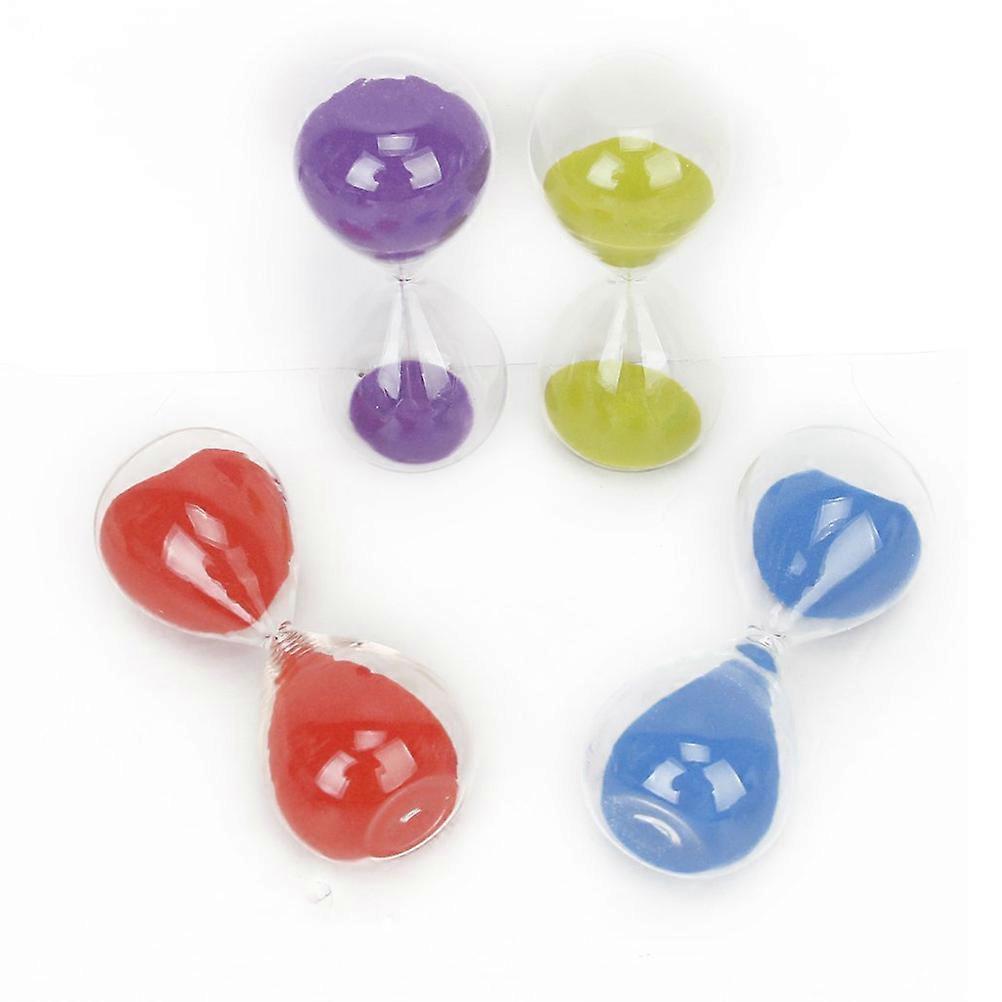 Clock Timer for 15 Minutes 3Pcs Mini Hourglass Sandglass