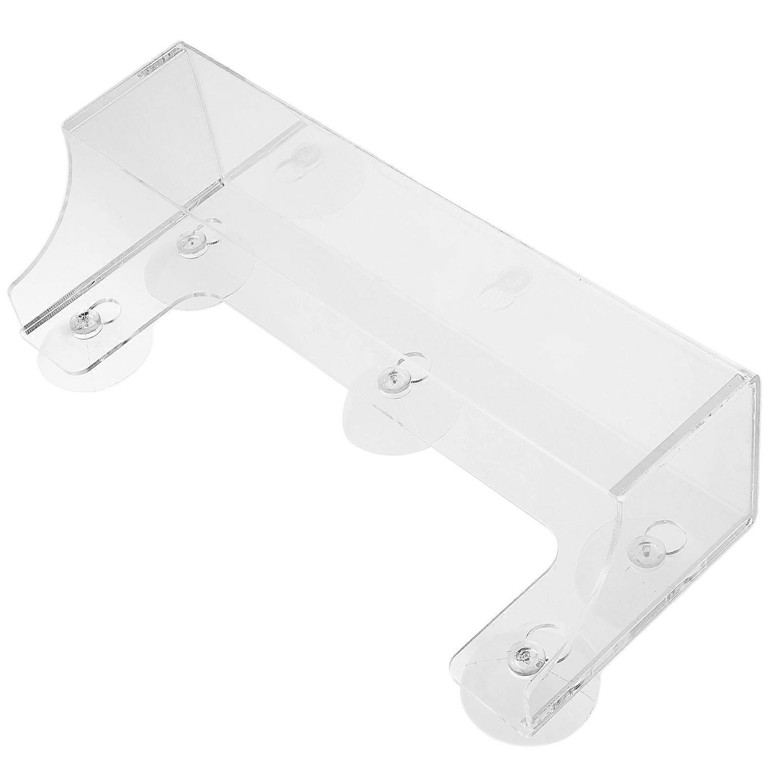 Suction Cup Shelf for Refrigerator Drink Holder and Storage