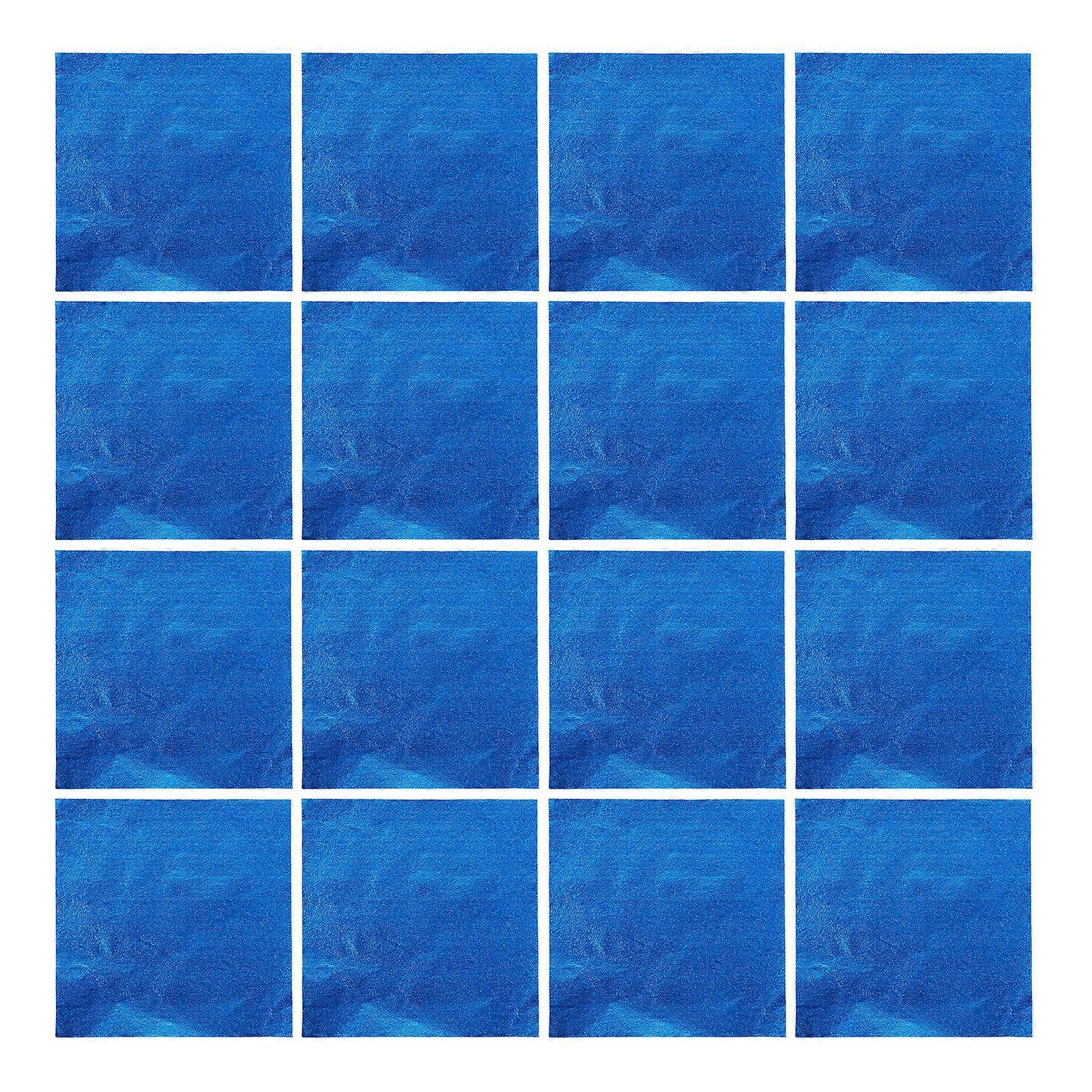 Chocolate Wrappers Foil Aluminum Foil Wrappers for Wrapping 100Pcs Blue