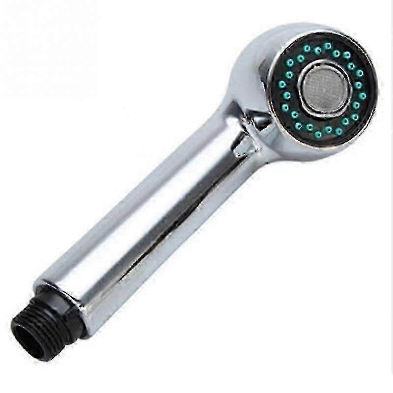 Chrome Single Lever Kitchen Faucet with 360 Swivel, Pull-Down Spray, 2-Mode Tap