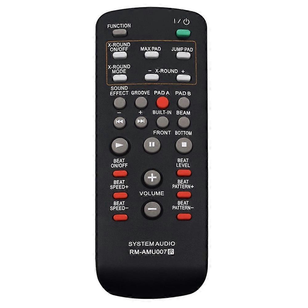 RM-AMU007 For Sony Audio System Remote Control 10m Range Replacement Infrared Controller