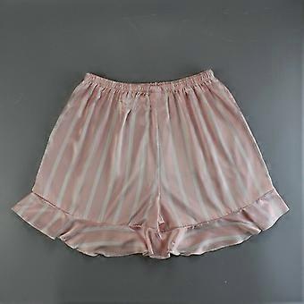 Dame Satin Trusser Undertøj Flæseshorts Trusser Stribet Blomsterprint Bløde
