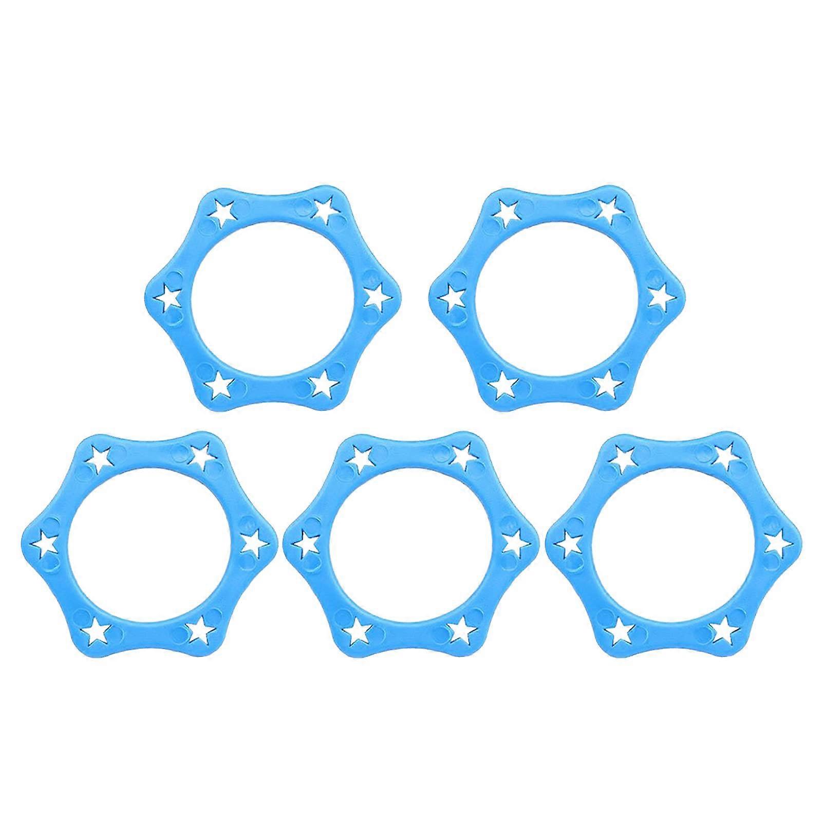 Device For Handheld Microphones 5 Pack Blue Fits Standard Size Wireless Microphones