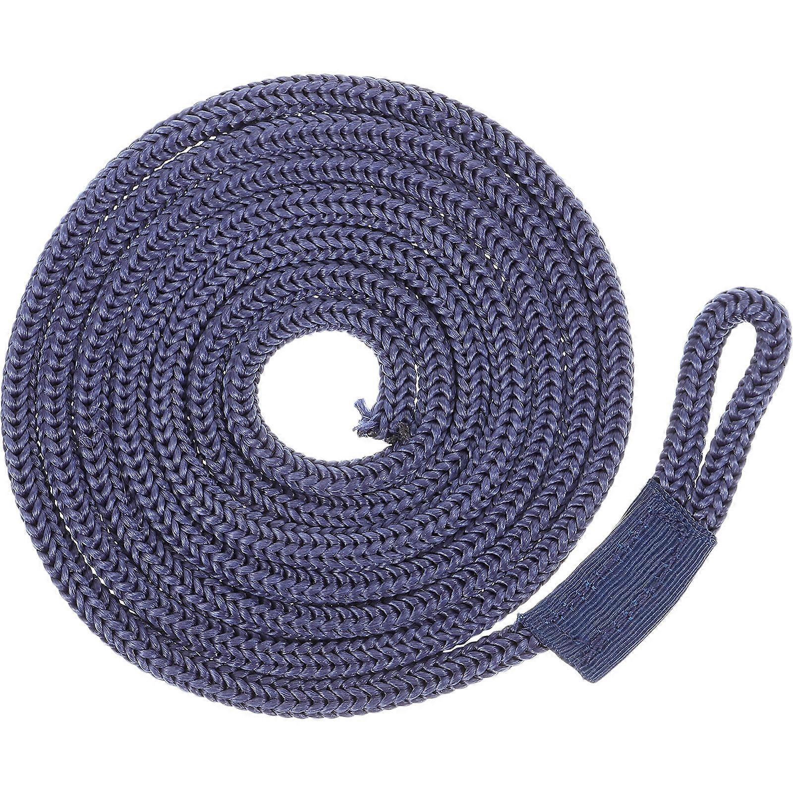 Practical 4Pcs Boat Rope Designed For Boat Owners For Docking With Cylindrical Shape In Blue Color
