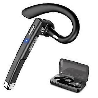 Bluetooth handsfree oortelefoon draadloze bussiness hoofdtelefoon ruisonderdrukkende headset met microfoon voor bestuurder met oplaaddoos