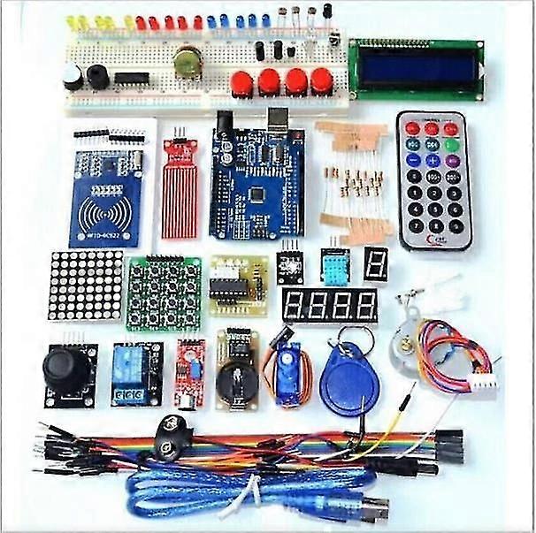 Nieuwste Rfid Starter Kit voor Arduino Uno R3 opgewaardeerde versie Learning Suite met Retail Box