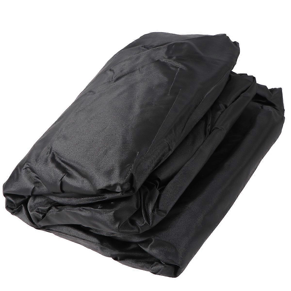 Rainproof Garden Tractor Cover for 2Pcs Black Outdoor Tractor Shield