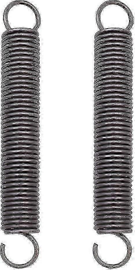 2 Pieces Extension Spring Steel with Double Hook, 2x18x150mm