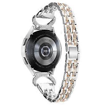 Edelstahl-Uhrenarmband für Samsung Galaxy Watch6 40mm 44mm/Watch6 Classic 43mm 47mm/Watch 5 40mm