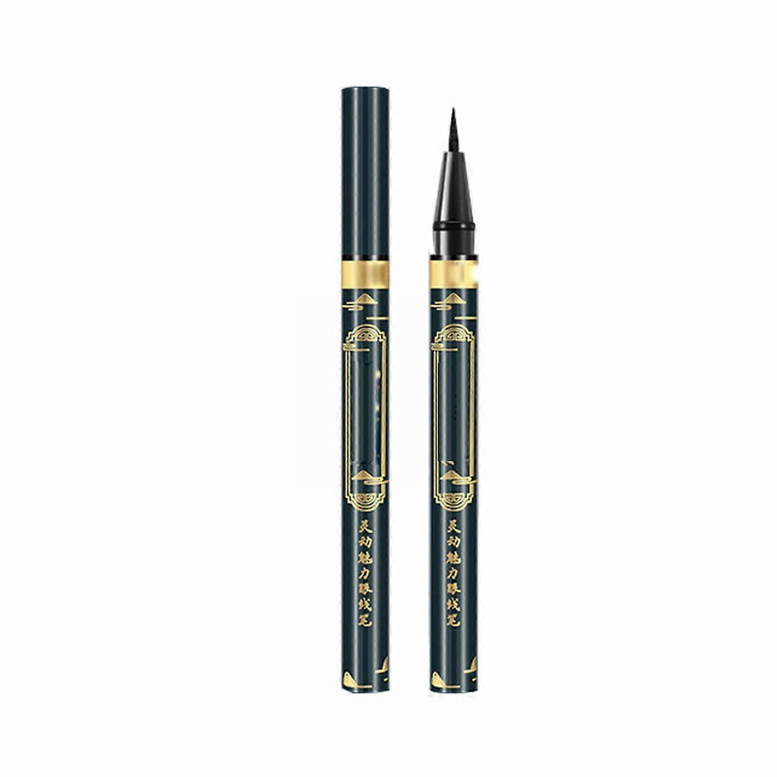 Liquid Eyeliner Pen Waterproof Smudge Proof Long Lasting Precise Tip Black 2ml Bold Color