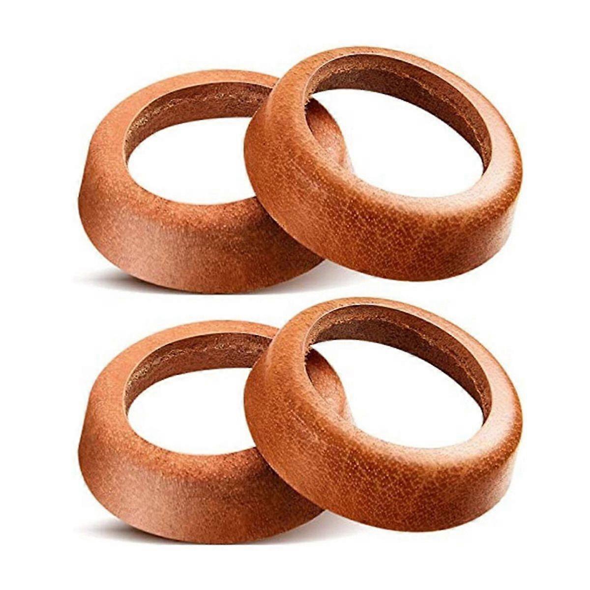 4Pcs Leather Cuff Handle Pump Replacement for Model 75 Handle Pump Piston Sleeve Sealing Swing Pump