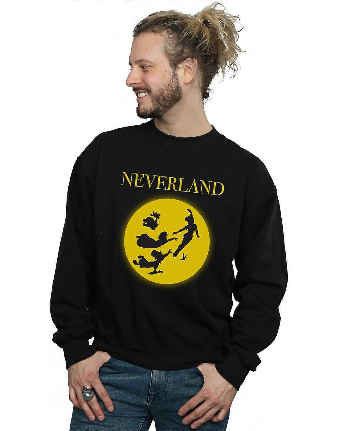Disney Men's Peter Pan Moon Silhouettes Sweatshirt