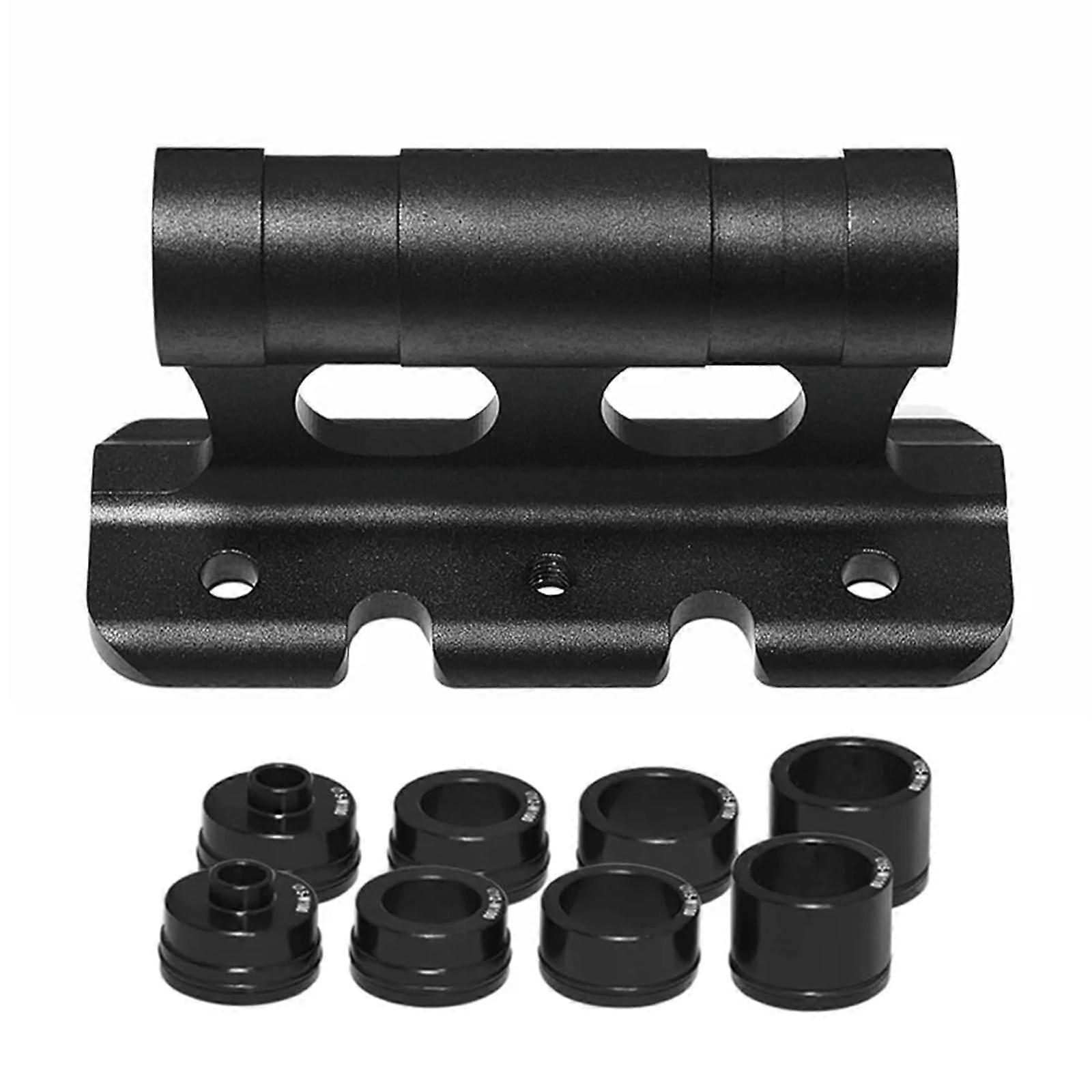 Bike Fork Mount for Car Rack, Quick Release Road and Mountain Bicycle Front Fork Holder, Black