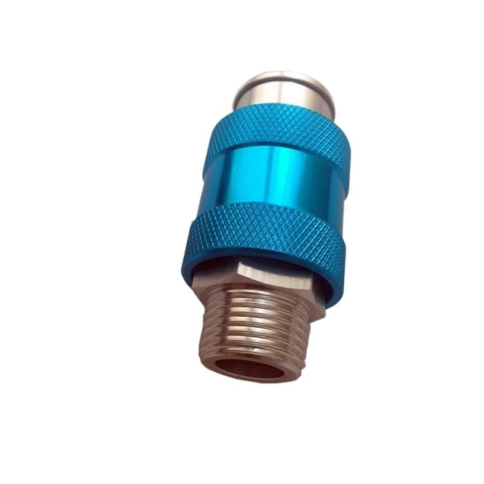 HSV06 G1/8 Pneumatic Slide Valve with Manual Push Button Air Control for Quick Release