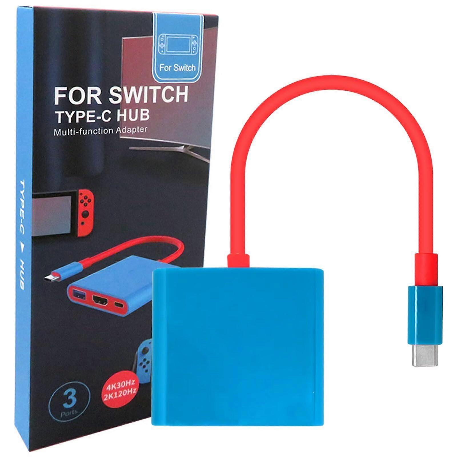 Docking Station with 4K60Hz HDMI, USB3.0, PD Charging for Steam Deck and Switch OLED