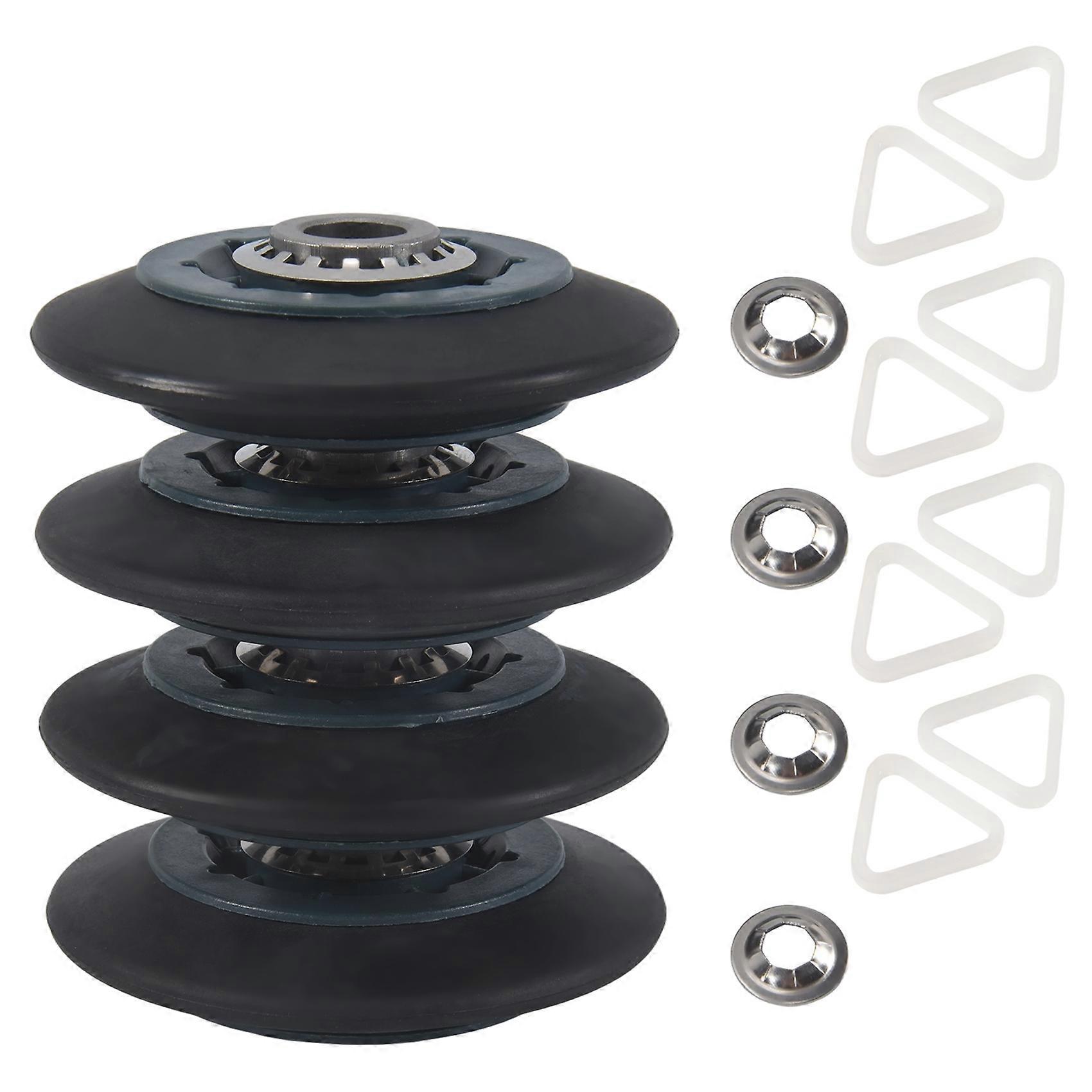 4Pack W10314173 Dryer Drum Roller Replacement