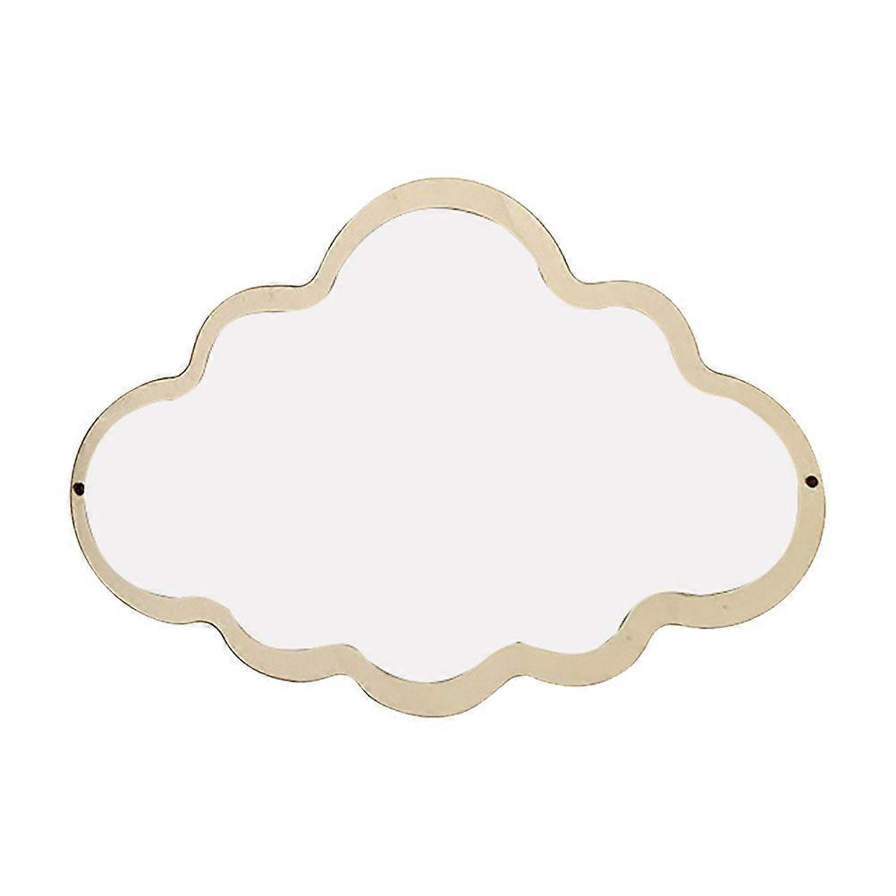 Cloud Shape Mirror Nordic Cloud Modeling Makeup Mirror Decorative Hanging 1Pcs