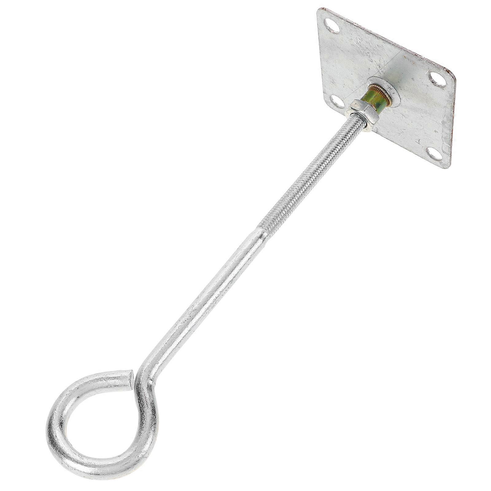 Steel Ceiling Mount Hook for Heavy Duty Ceiling Fan Installation 2Pcs