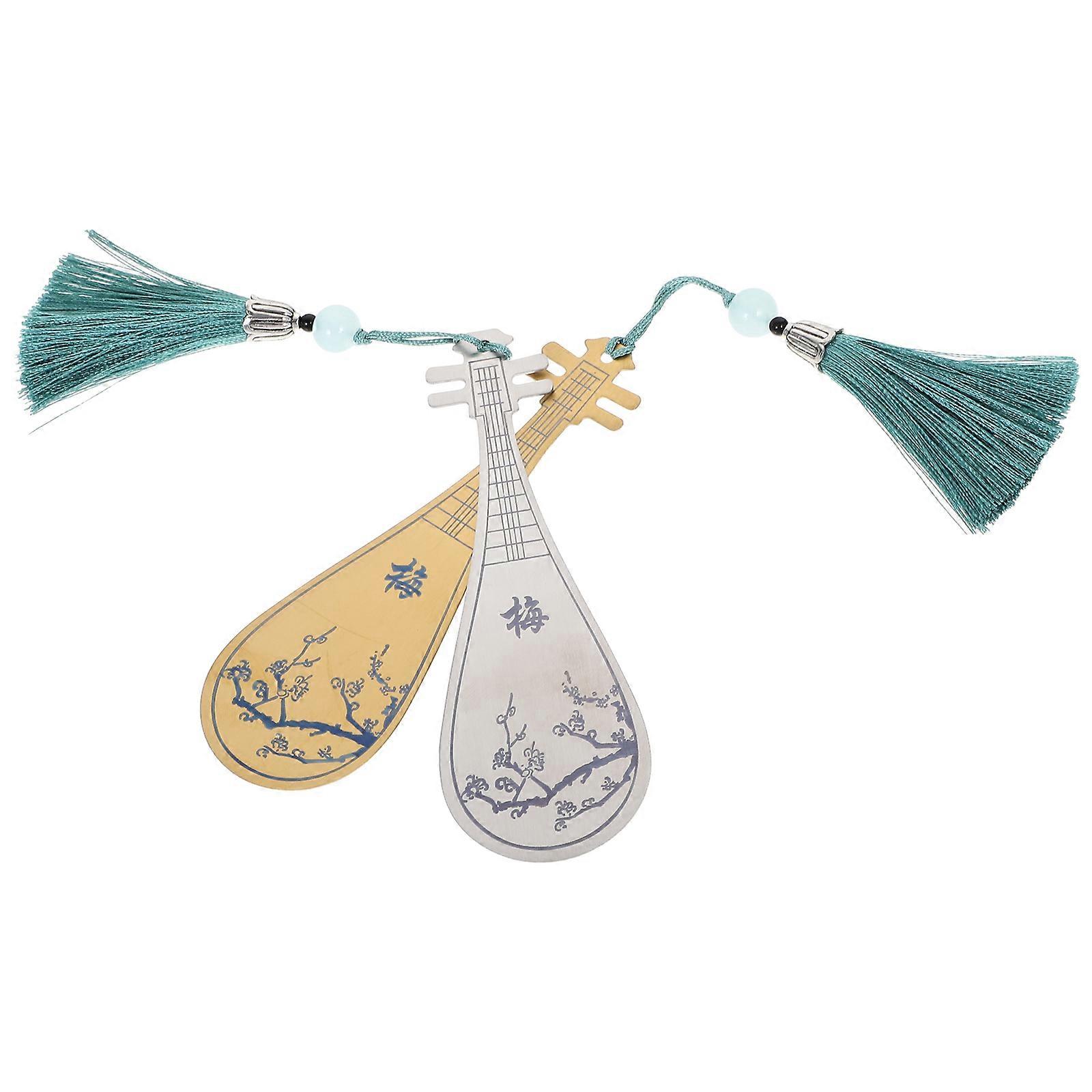 Assorted Color Bookmarks Craft Bookmarks for Note Marking 2Pcs Student Gift