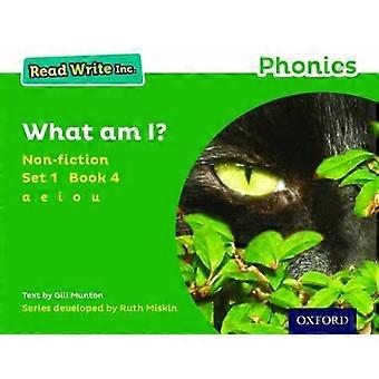 Lese skrive Inc. Phonics: Green sett 1 sakprosa 4 Hva skal jeg?