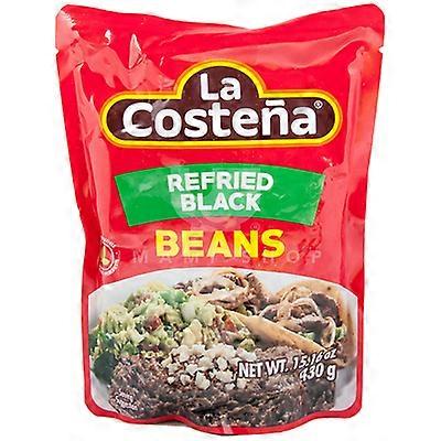 La Costena Refried Black Beans