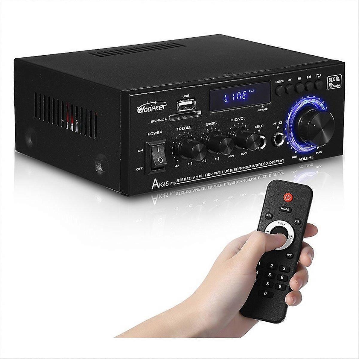  Audioversterker Ak45 Pro Bluetooth-basluidspreker - US-stekker