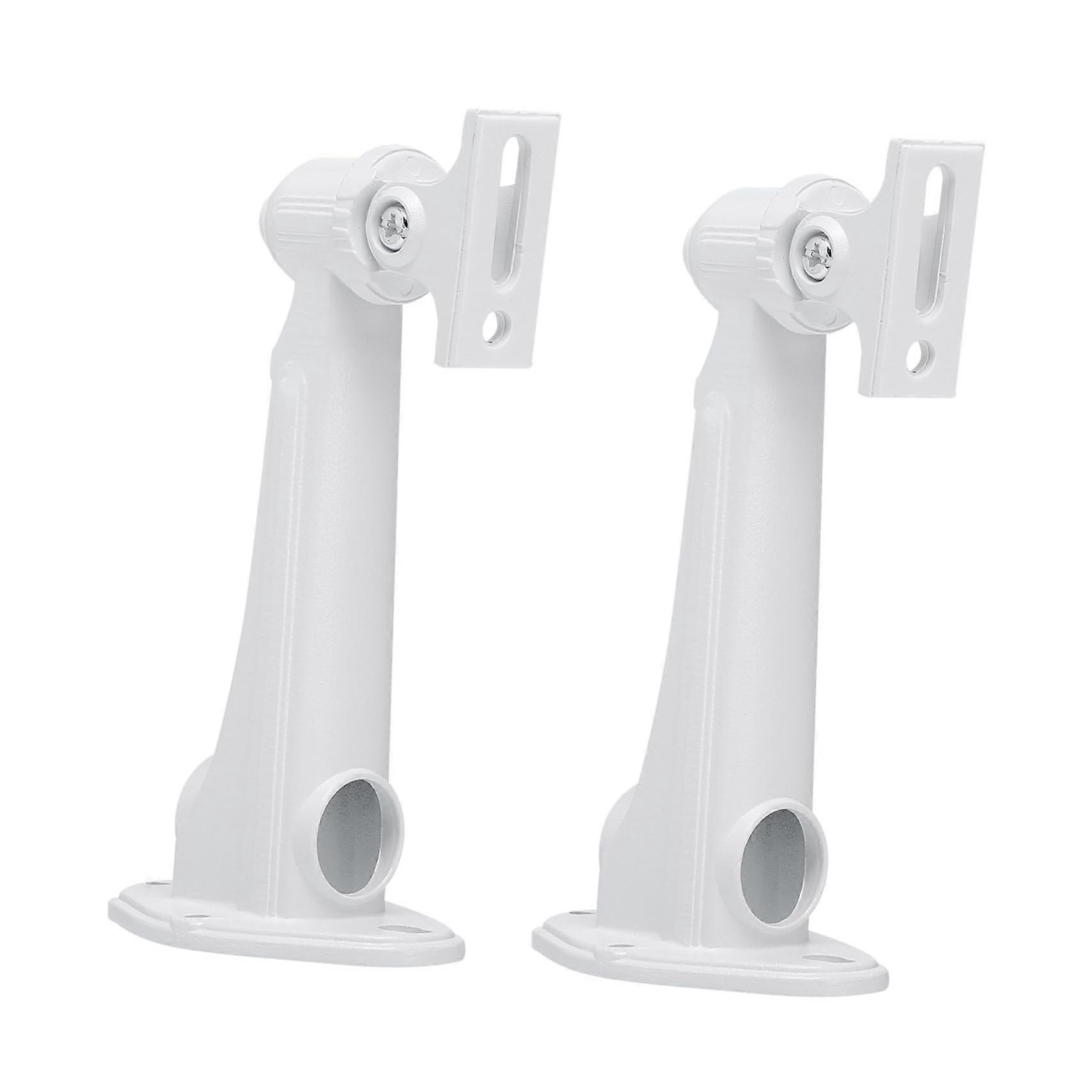 2 Pack Aluminum CCTV Camera Mount Brackets for Wall and Ceiling Secure Positioning