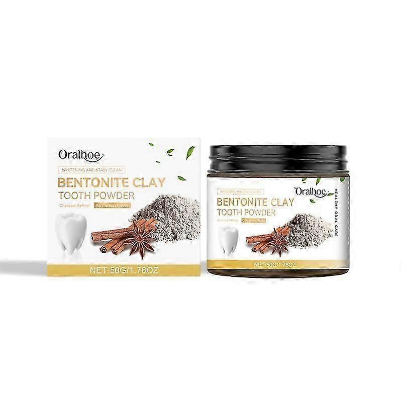 mint volcanic ash bentonite tooth powder