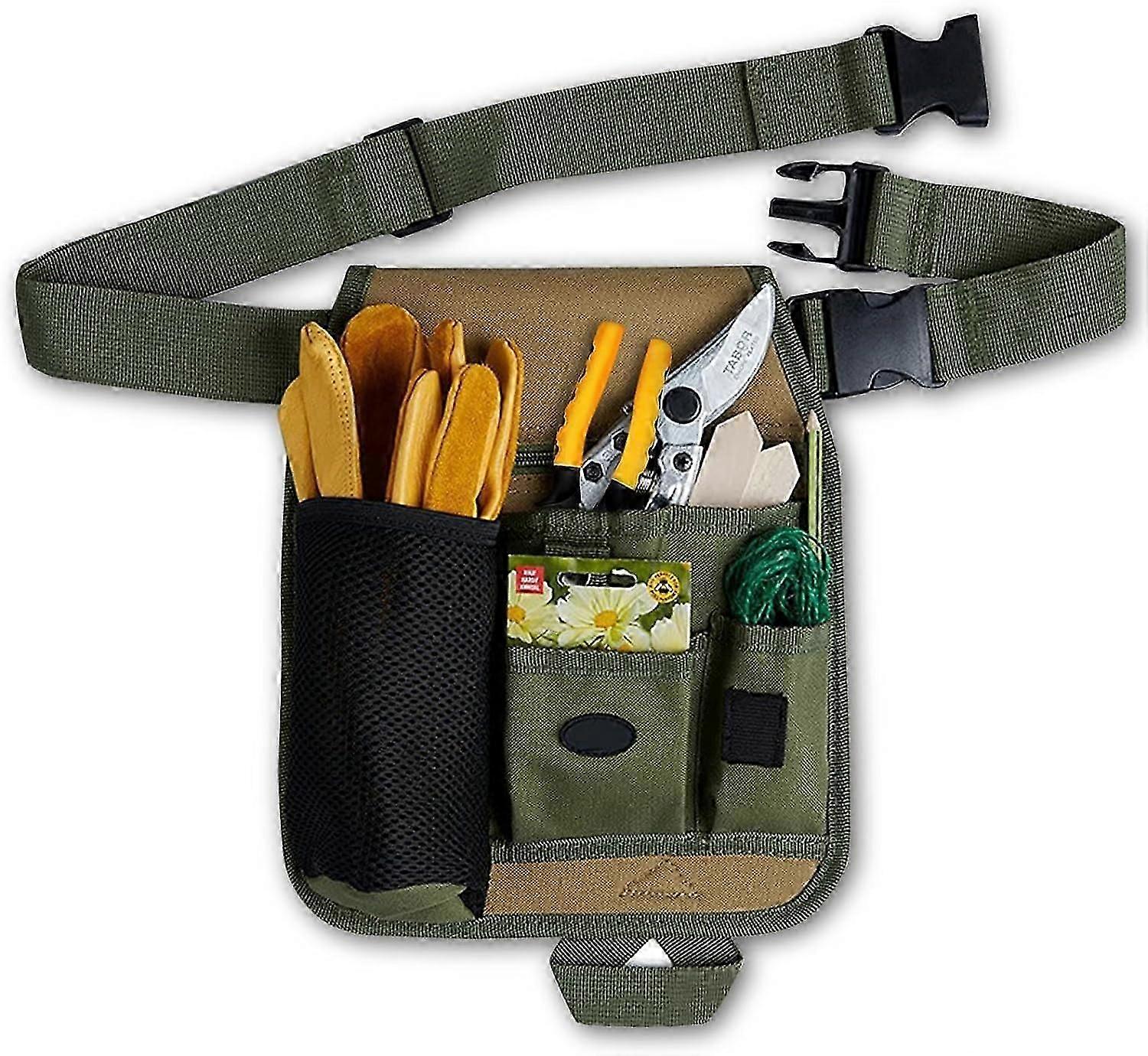 Bolsa de cinturón ajustable para jardineros y constructores