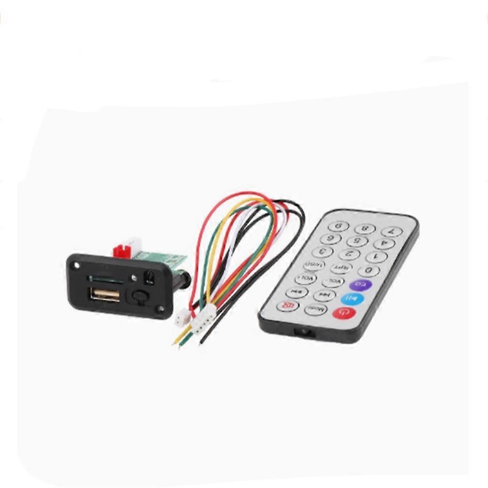 5V/12V Mini MP3 Decoder Module, USB + TF Card Reader, Amplifier Preamplifier Speaker with MP3 Player Addition